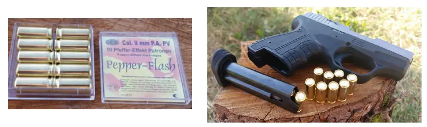 munition d'alarme