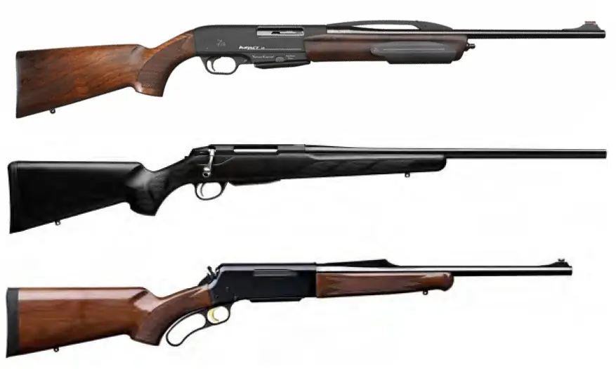 armes d'épaule à répétition manuelle