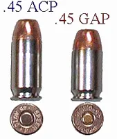 .45 ACP et .45 GAP